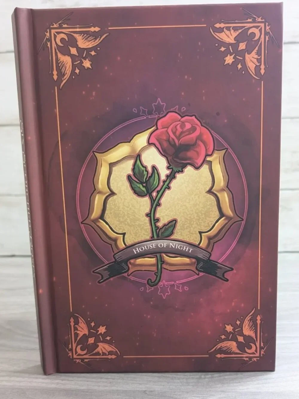 Six Scorched Roses by Carissa Broadbent Indie Print hardcover
